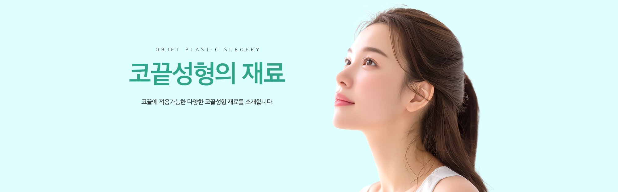 코끝성형의 재료 코끝에 적용가능한 다양한 코끝성형 재료를 소개합니다.