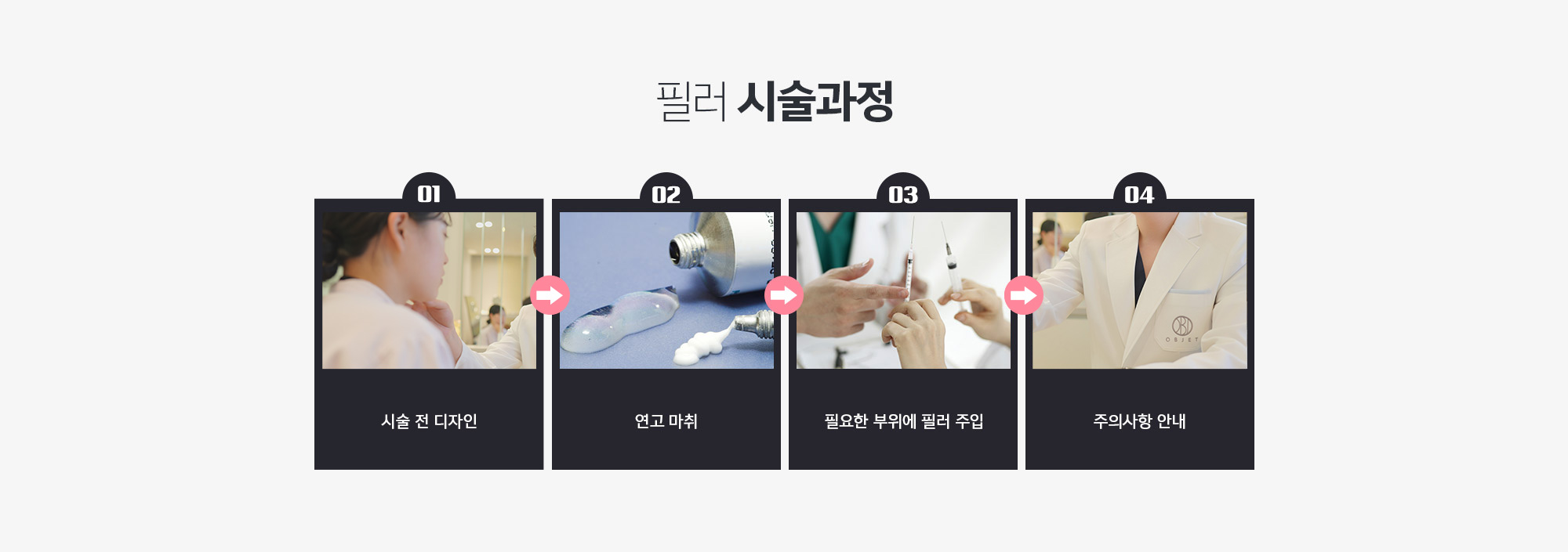 필러 시술과정
	시술전 디자인
	연고 마취
	필요한 부위에 필러 주입
	주의사항 안내
	