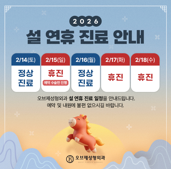 설 연휴 진료 안내